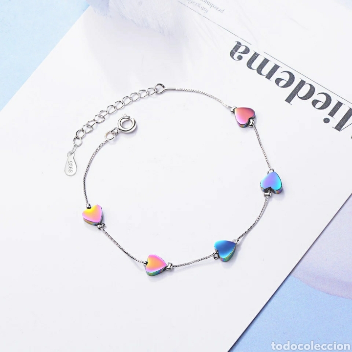 Joyeria: Pulsera de Plata corazones ENV&Iacute;O GRATIS!! - Foto 3
