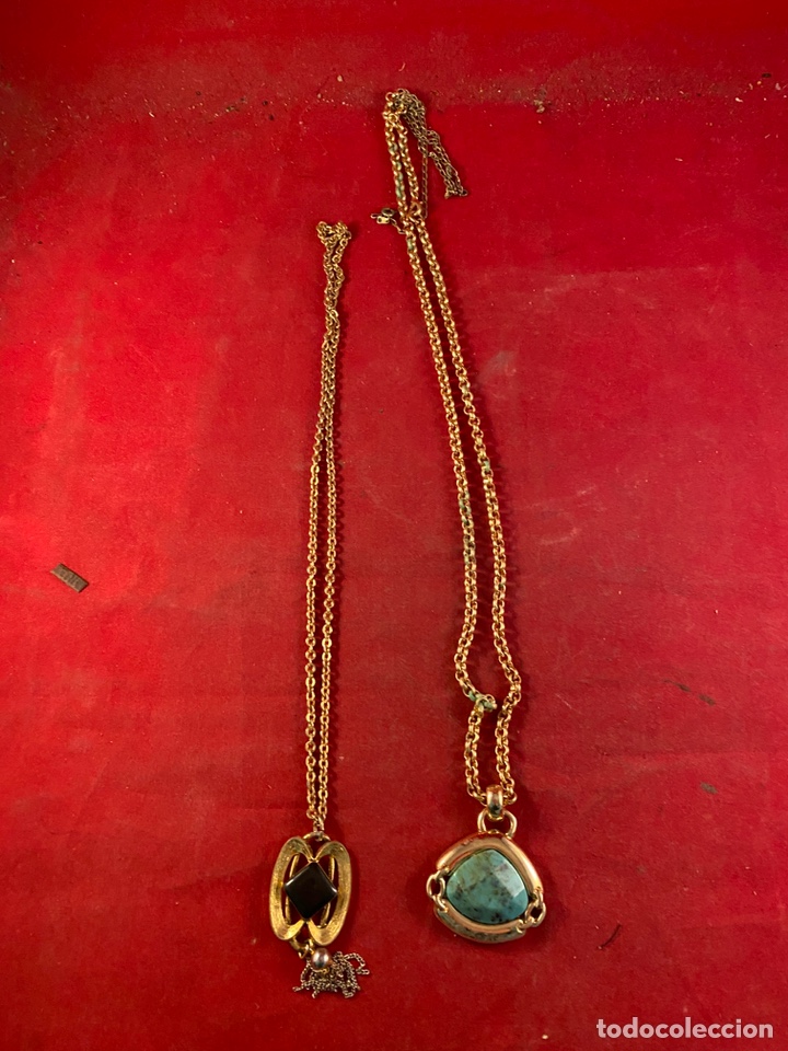 Joyeria: Pareja de collares con colgantes - Foto 1