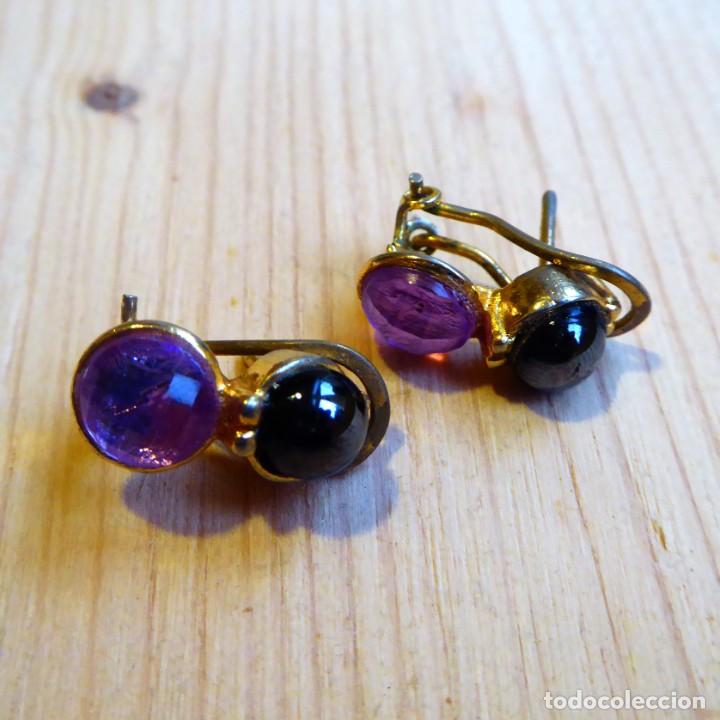 Joyeria: Pendientes ba&ntilde;o de oro - Foto 2
