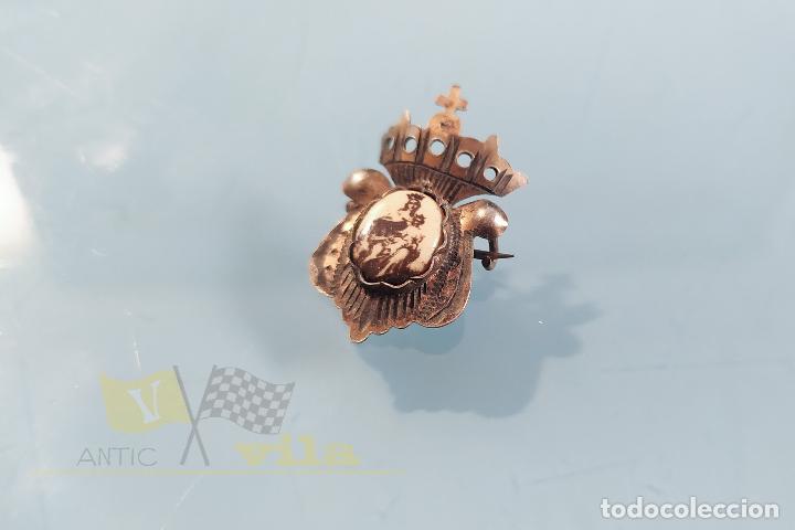 Joyeria: Antiguo Broche con la virgen - Foto 3
