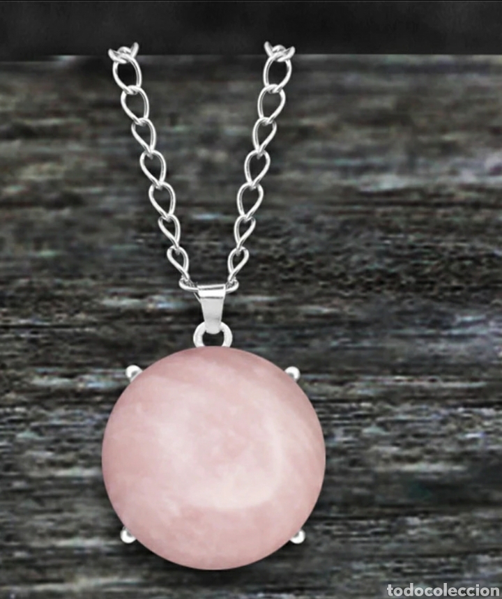 Joyeria: Collar Piedra Cuarzo Rosa ENV&Iacute;O GRATIS! - Foto 1