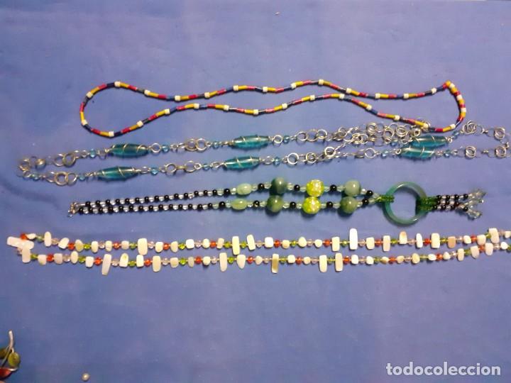 Schmuck: Cuatro Colgantes collares cadenas - LOTE- 4