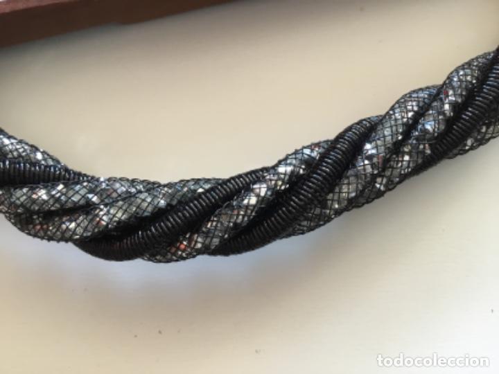 Joyeria: GARGANTILLA DE MALLA CON CRISTAL - Foto 2