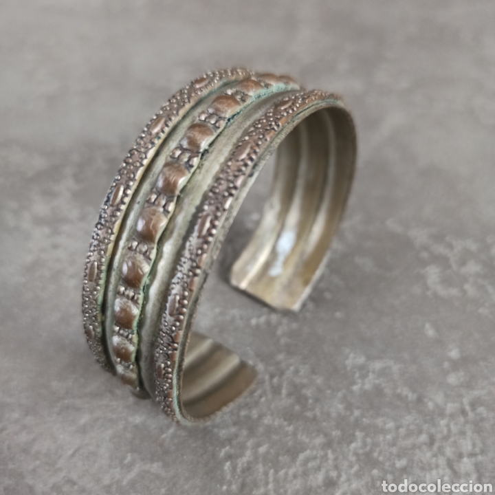 Jewelry: ANTIGUO BRAZALETE * PULSERA EN LATON