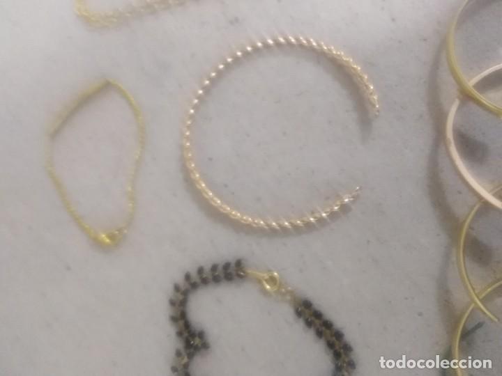 Joyeria: LOTE DE BISUTERIA DORADA m 200 - Foto 3