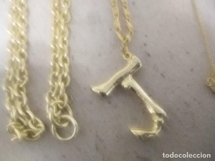 Joyeria: LOTE DE BISUTERIA DORADA m 200 - Foto 4