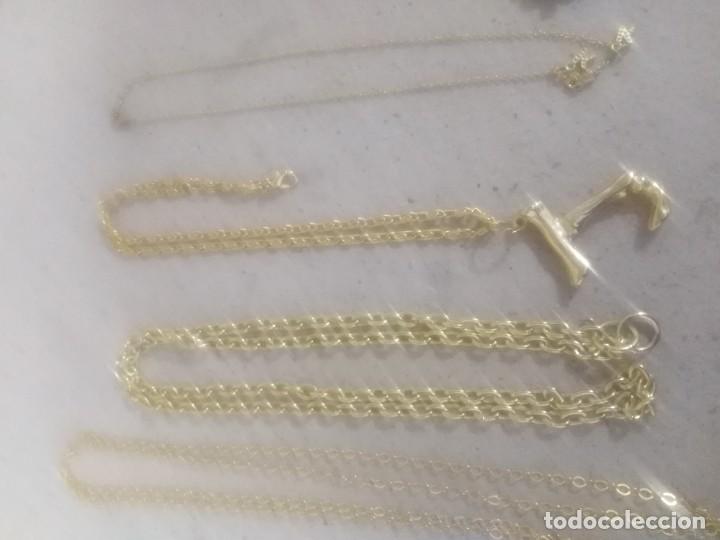 Joyeria: LOTE DE BISUTERIA DORADA m 200 - Foto 10