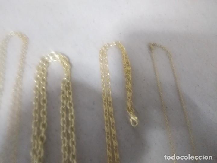 Joyeria: LOTE DE BISUTERIA DORADA m 200 - Foto 11