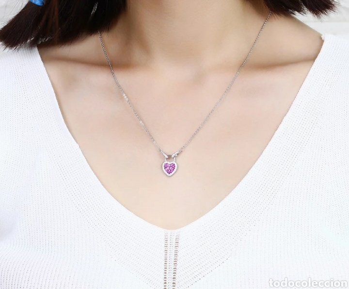 Joyeria: Collar de Plata Coraz&oacute;n ENV&Iacute;O GRATIS! - Foto 4
