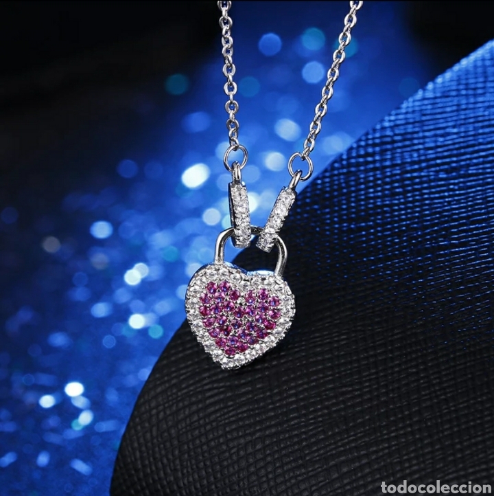 Joyeria: Collar de Plata Coraz&oacute;n ENV&Iacute;O GRATIS! - Foto 1