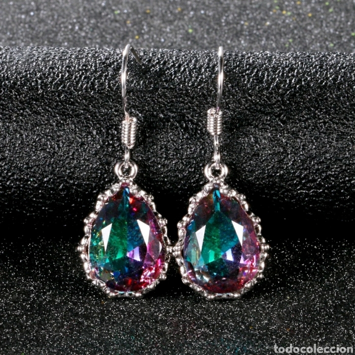 Joyeria: Pendientes de Plata y Topacio ENV&Iacute;O GRATIS! - Foto 2