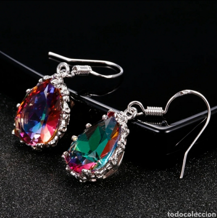 Joyeria: Pendientes de Plata y Topacio ENV&Iacute;O GRATIS! - Foto 3