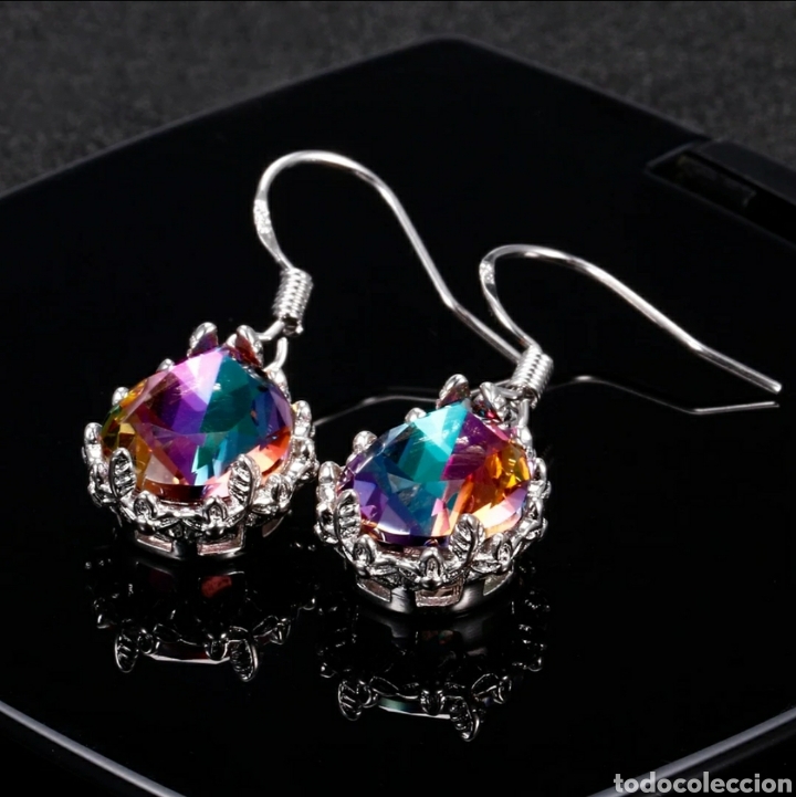 Joyeria: Pendientes de Plata y Topacio ENV&Iacute;O GRATIS! - Foto 4