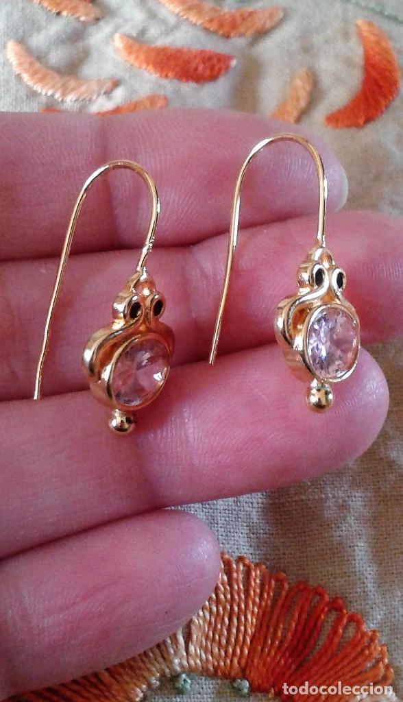 Joyeria: PENDIENTES CON CUARZOS DE COLORES - Foto 2