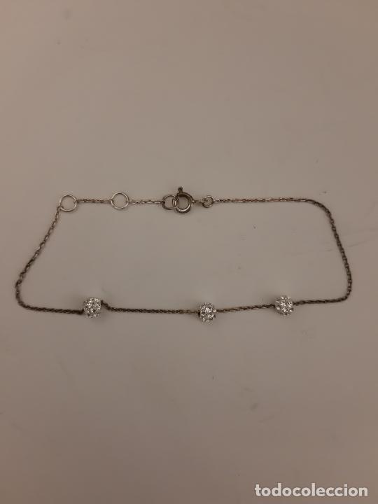 Gioielleria: PULSERAS BRILLANTES , VINTAGE , PARECE PLATA