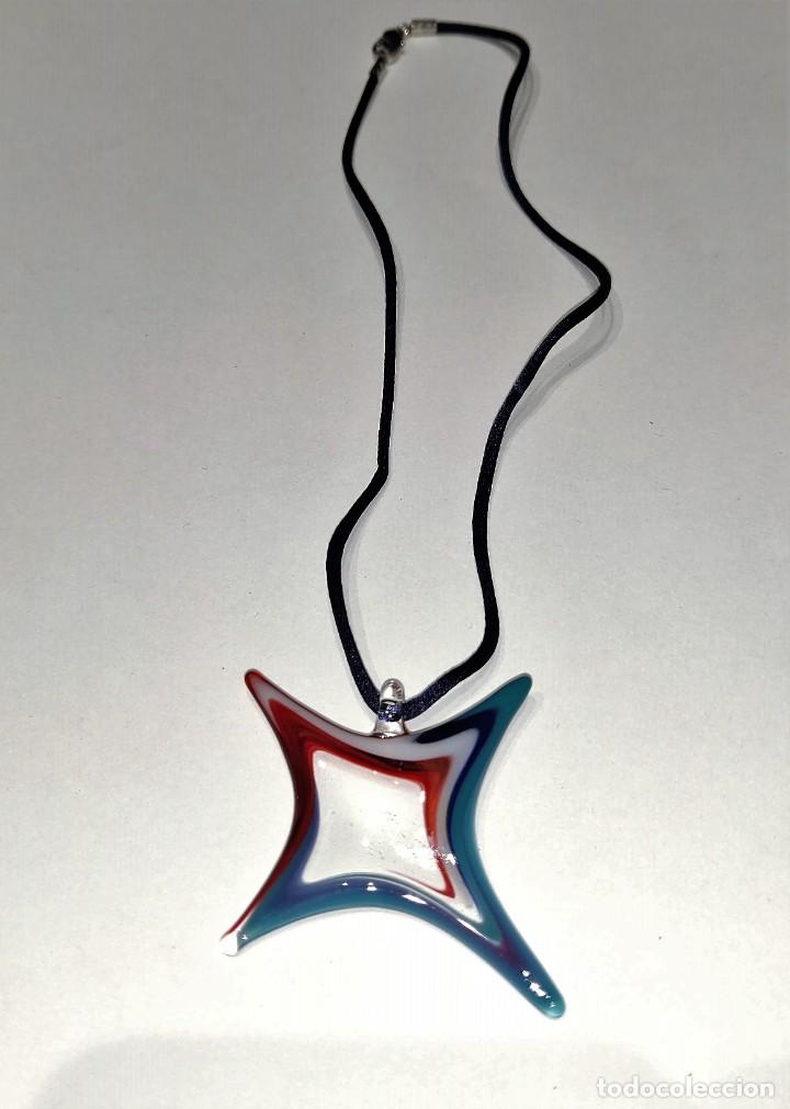 Joyeria: Colgante vidrio y plata - Foto 1