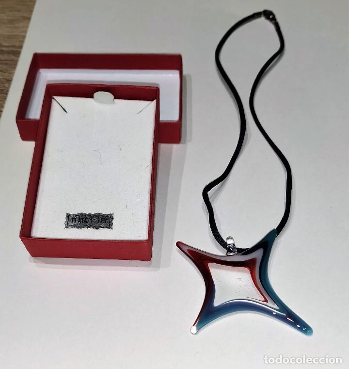 Joyeria: Colgante vidrio y plata - Foto 4