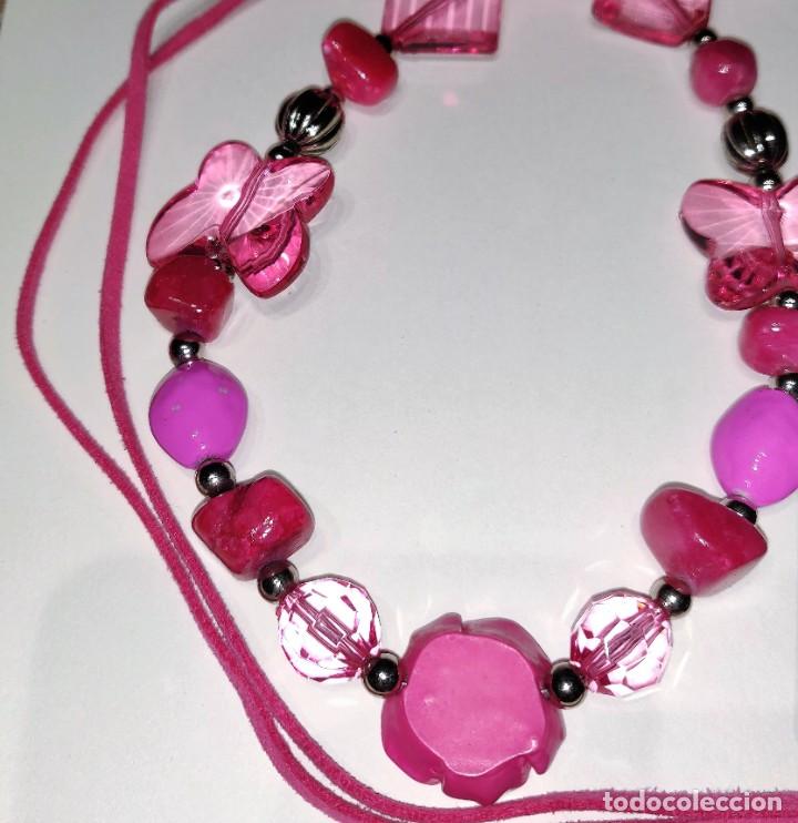 Joyeria: Collar rosa - Foto 4