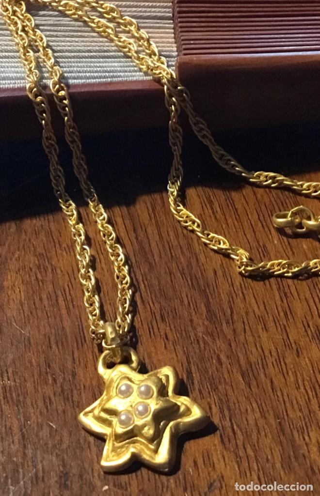 Joyeria: GARGANTILLA ORO MATE . ESTRELLA CON PERLAS - Foto 3