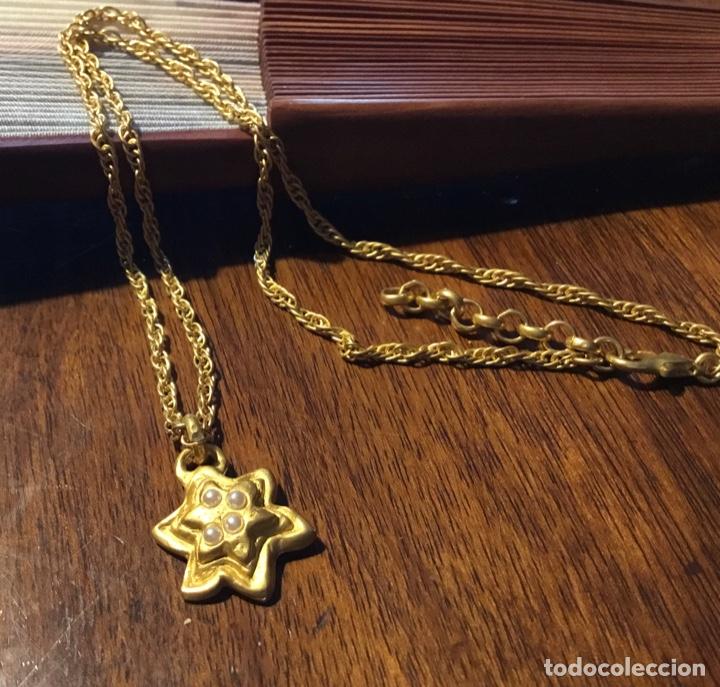 Joyeria: GARGANTILLA ORO MATE . ESTRELLA CON PERLAS - Foto 2
