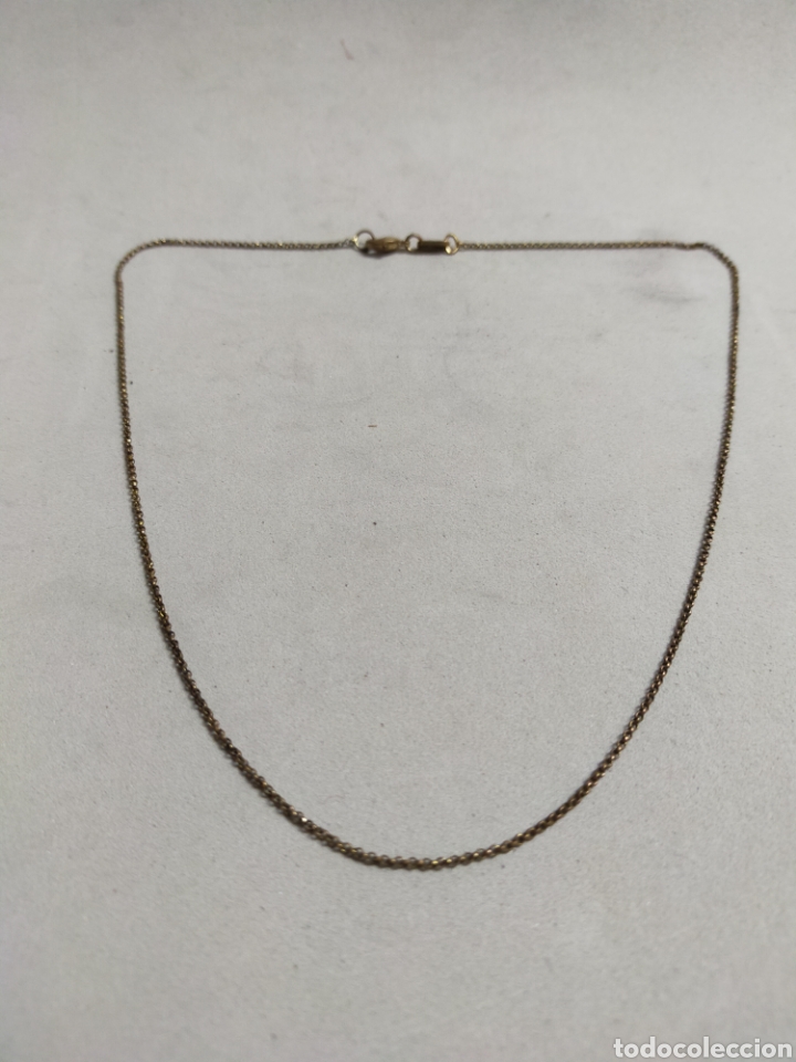Joyeria: CADENA DE METAL DORADO. - Foto 2