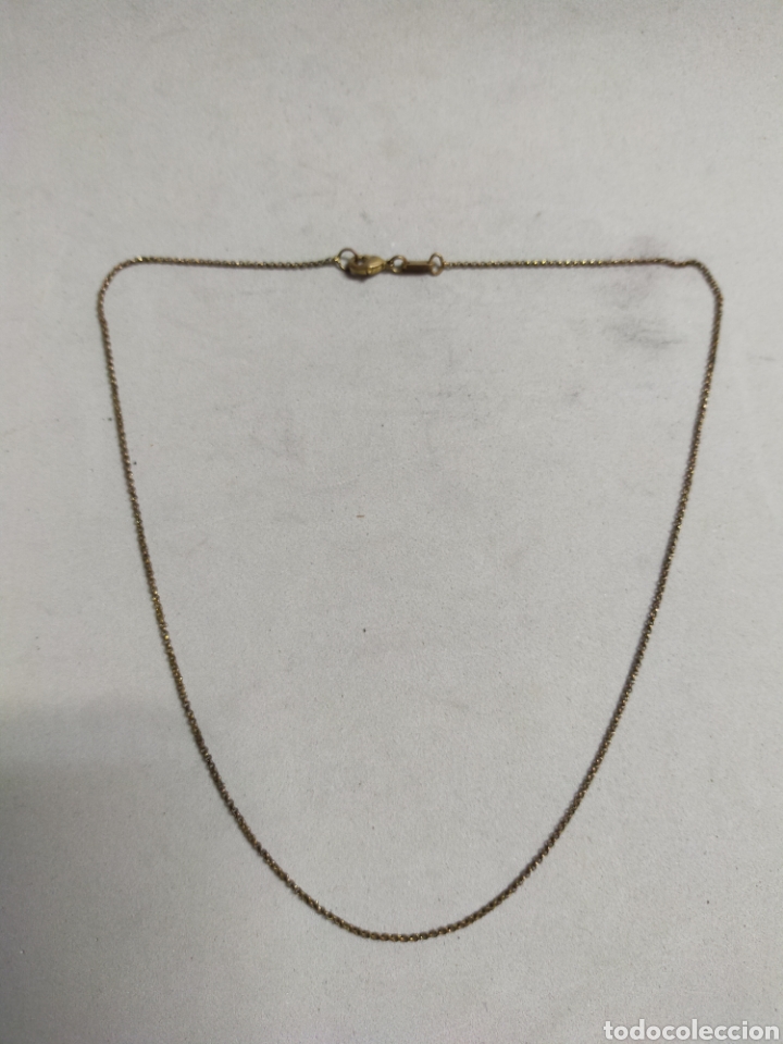 Joyeria: CADENA DE METAL DORADO. - Foto 6