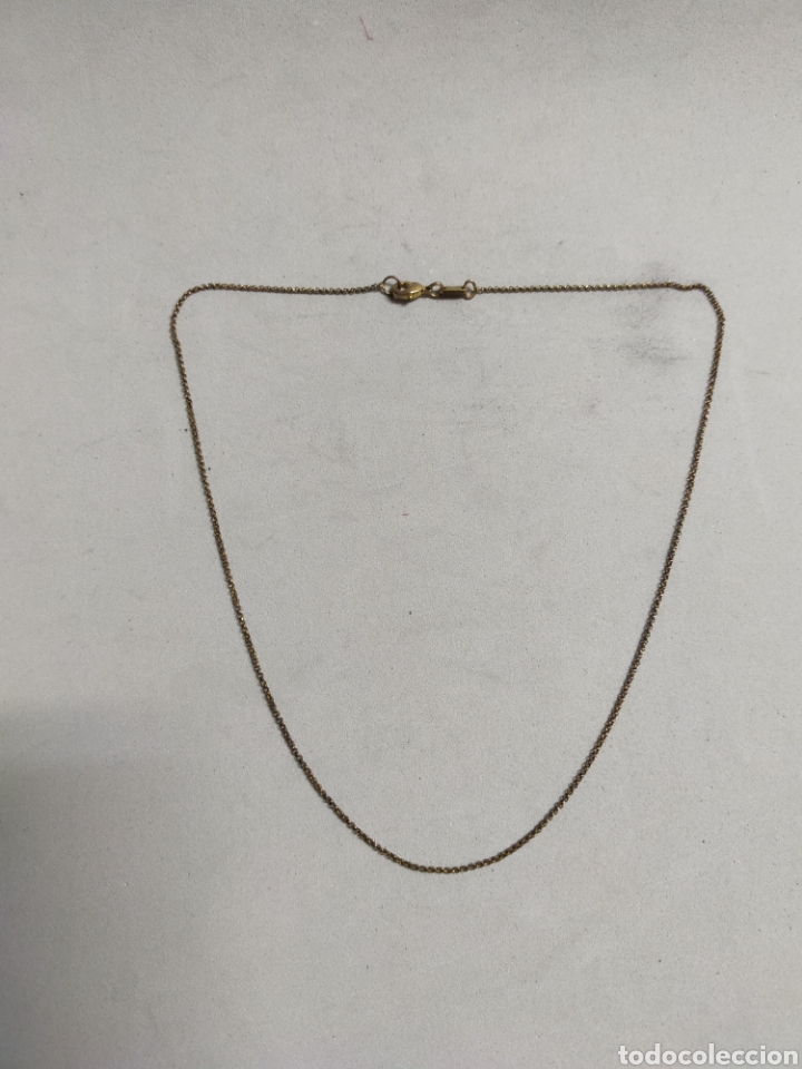 Joyeria: CADENA DE METAL DORADO. - Foto 1