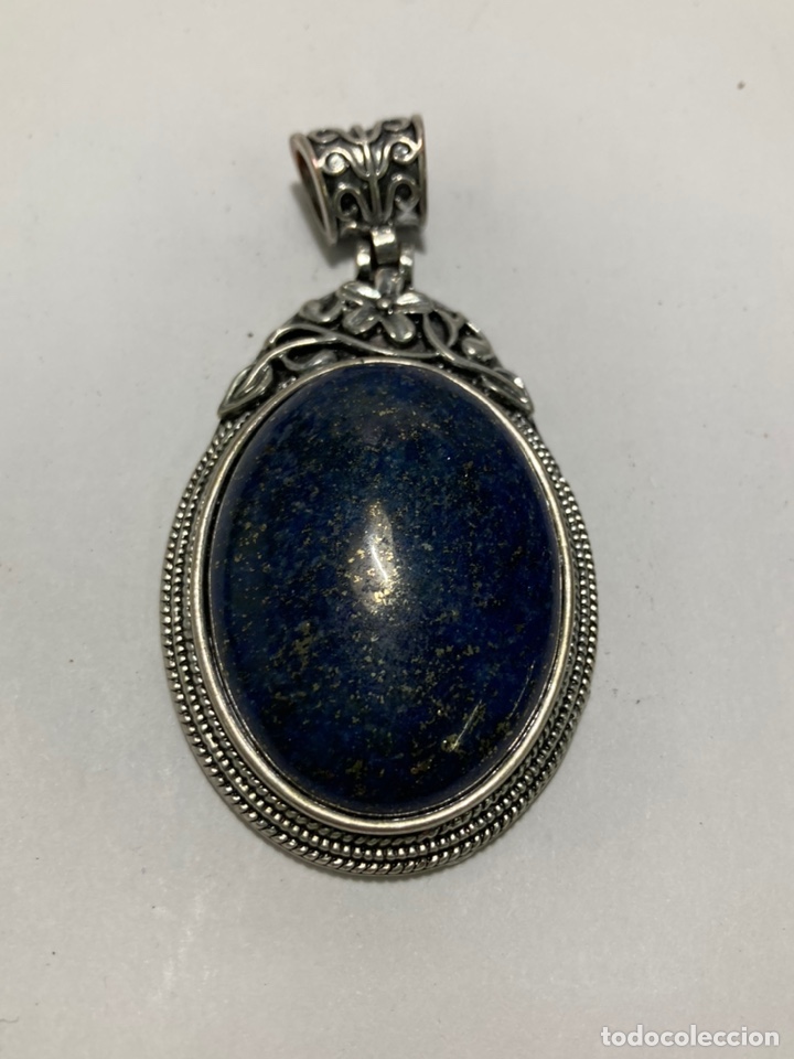 Joaillerie: Colgante Bisuter&iacute;a con Lapilaszuli piedra, gran calidad /C09