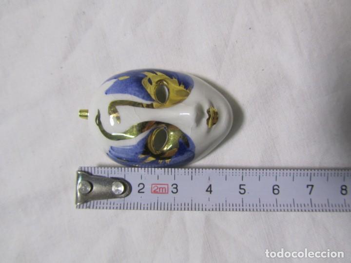Joyeria: Broche en forma de careta de porcelana - Foto 7