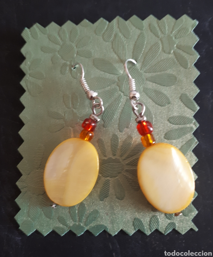 Gioielleria: Pendientes Colecci&oacute;n Caramelo de Janil montaje artesanal amarillo