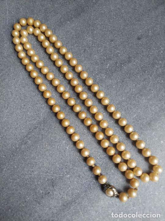 Joyeria: Antiguo collar de perlas - Foto 1