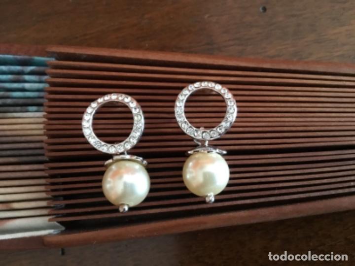 Joyeria: PENDIENTES DE CRISTAL Y PERLAS. CIERRE DE PRESI&Oacute;N - Foto 1