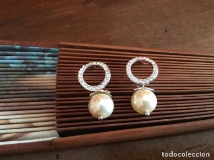Joyeria: PENDIENTES DE CRISTAL Y PERLAS. CIERRE DE PRESI&Oacute;N - Foto 2