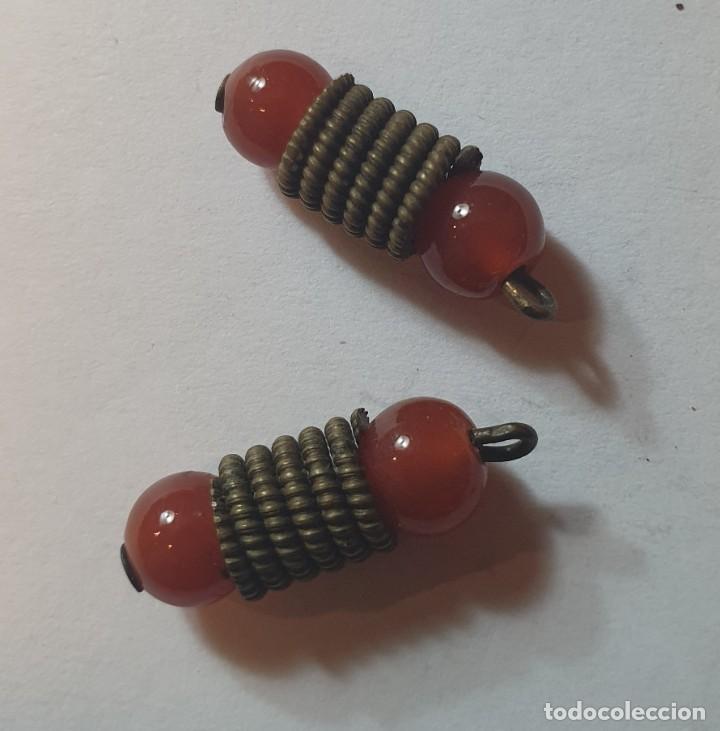 Joyeria: complemento para bisuter&iacute;a de Jade Naranja - Foto 1