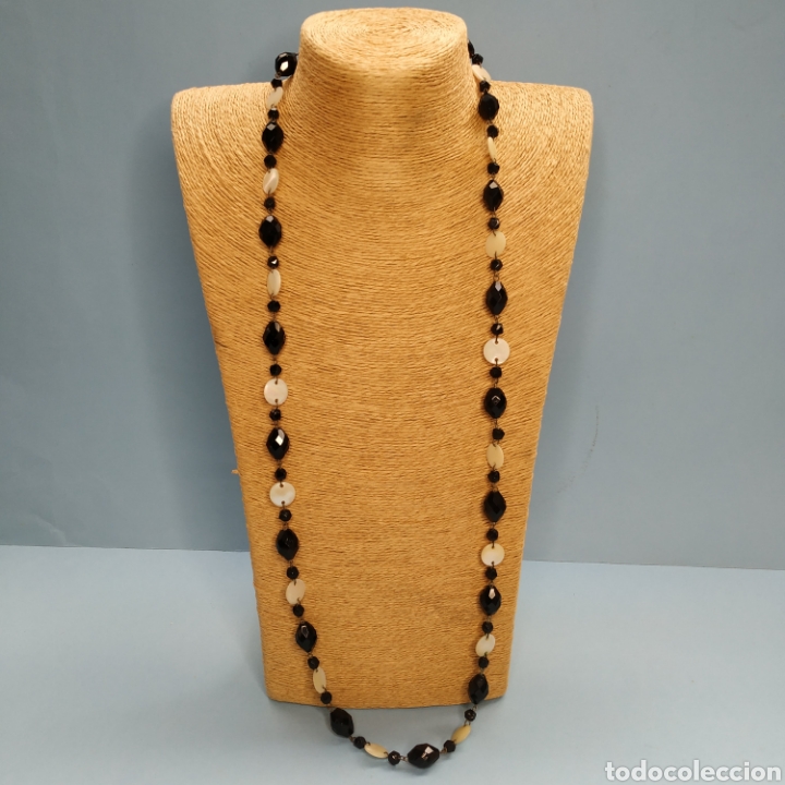 Joyeria: COLLAR VINTAGE DE NACAR Y CRISTAL ( 0069 ) - Foto 1