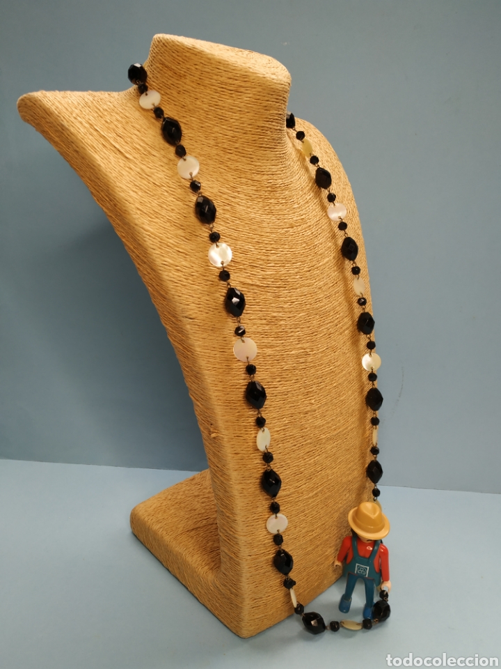 Joyeria: COLLAR VINTAGE DE NACAR Y CRISTAL ( 0069 ) - Foto 2