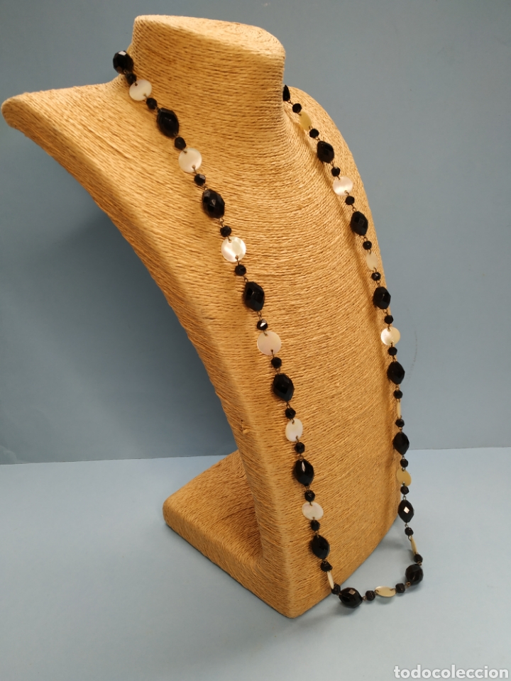 Joyeria: COLLAR VINTAGE DE NACAR Y CRISTAL ( 0069 ) - Foto 4