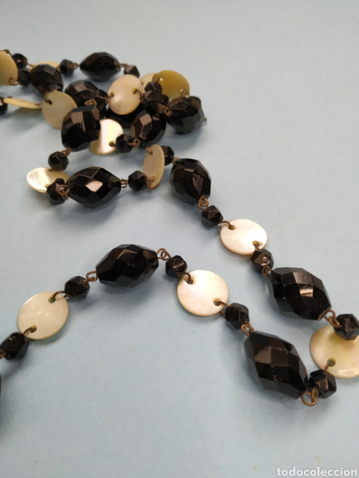 Joyeria: COLLAR VINTAGE DE NACAR Y CRISTAL ( 0069 ) - Foto 3