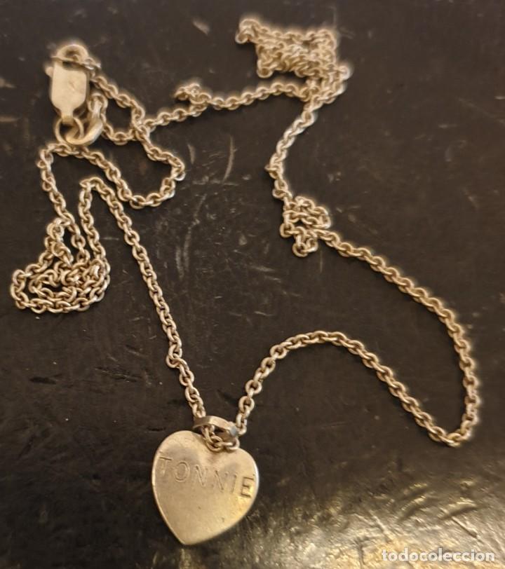 Joyeria: Collar de plata con coraz&oacute;n - Foto 2