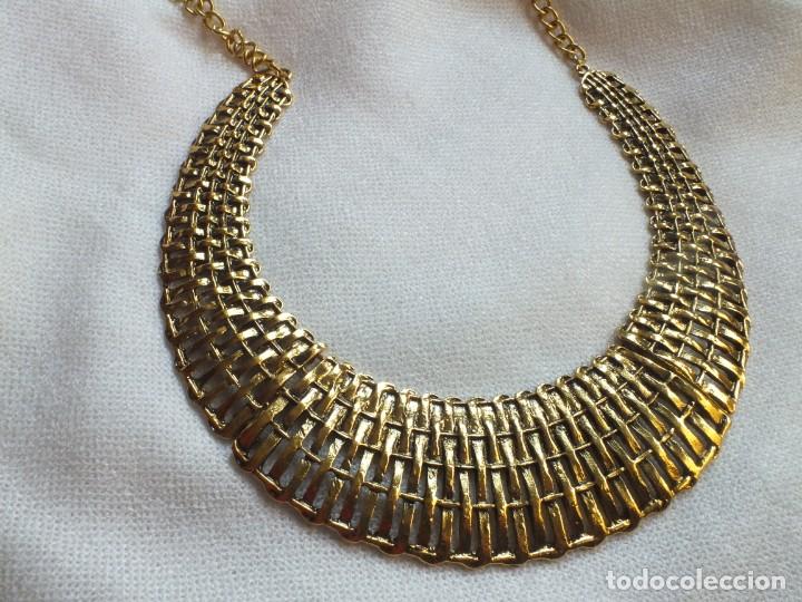 Joyeria: COLLAR GARGANTILLA METAL DORADO - Foto 1