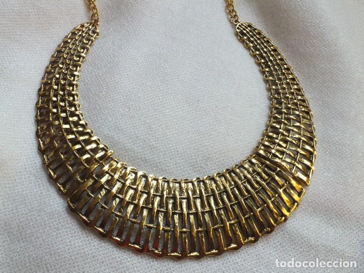 Joyeria: COLLAR GARGANTILLA METAL DORADO - Foto 5