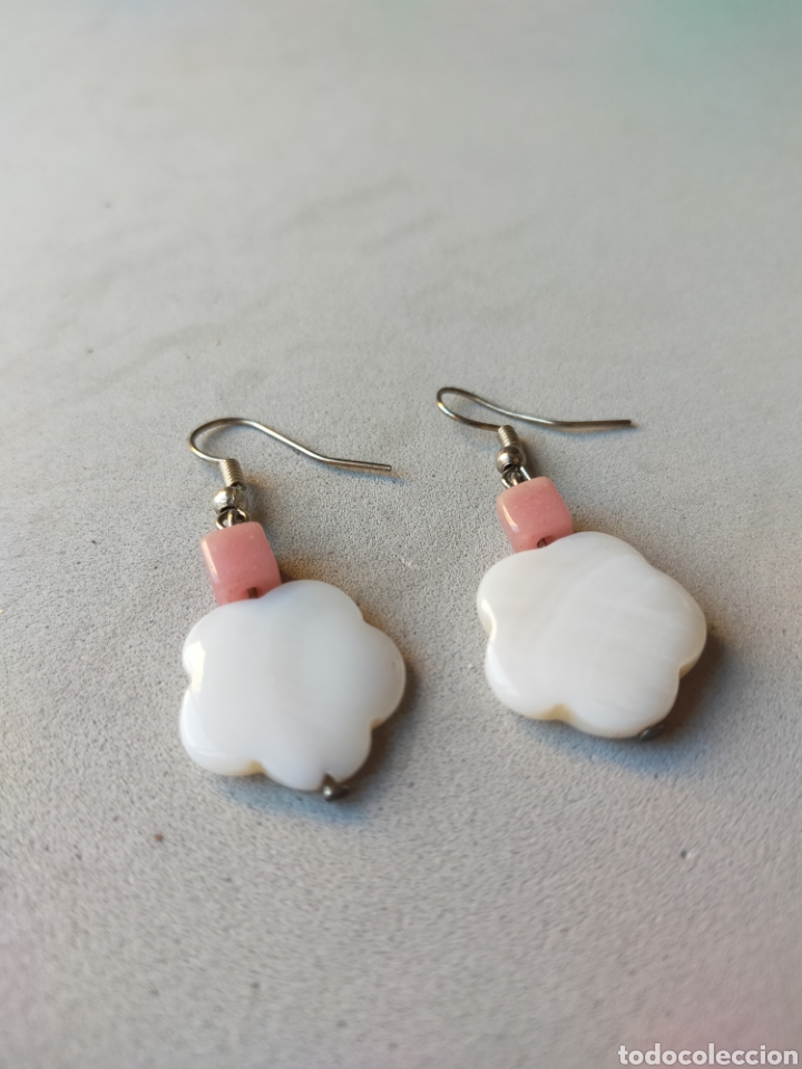 Joyeria: PENDIENTES DE BISUTERIA FLOR, NACAR - Foto 2