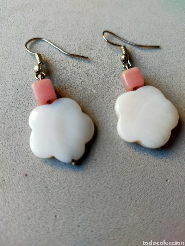 Joyeria: PENDIENTES DE BISUTERIA FLOR, NACAR - Foto 3