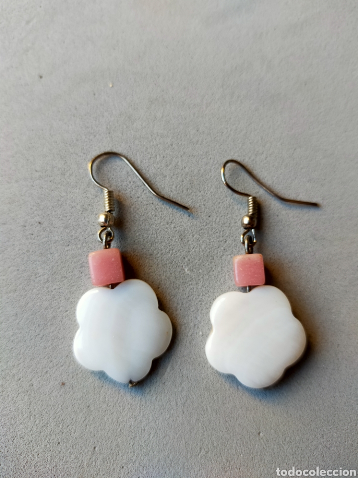 Joyeria: PENDIENTES DE BISUTERIA FLOR, NACAR - Foto 1