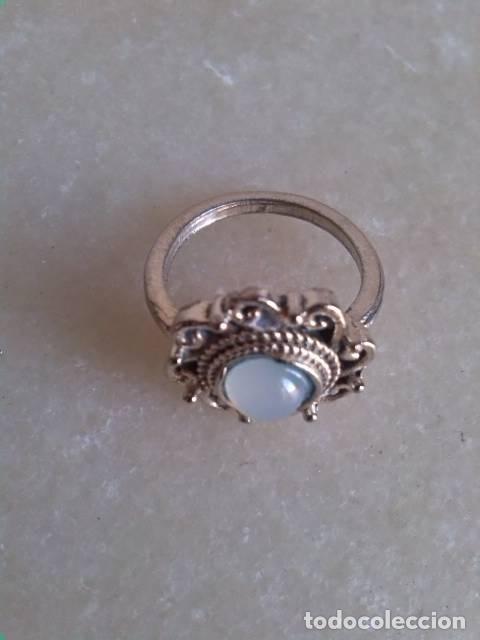 Joalharia: Anillo Flor Celta de metal silverado. Medida del dedo: 1,5 cm. 14.9 mm