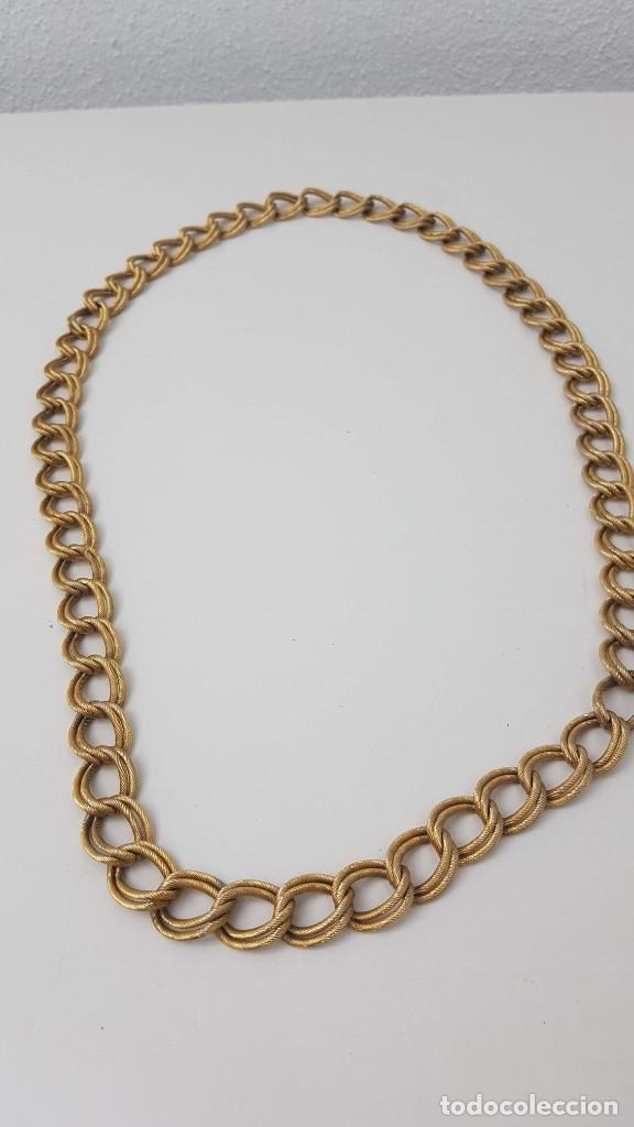 Joalharia: COLLAR ESLABONES DORADOS VINTAGE (TIPO CHANEL)