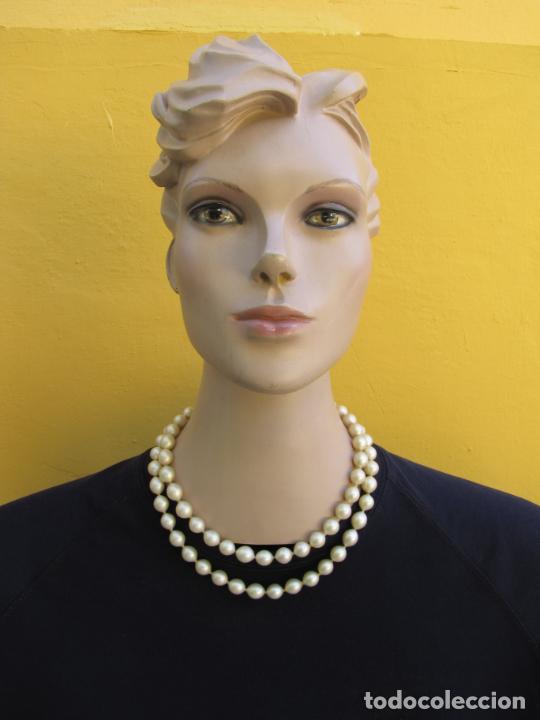 Joyeria: 19.- Collar perlas cierre plata - Foto 2