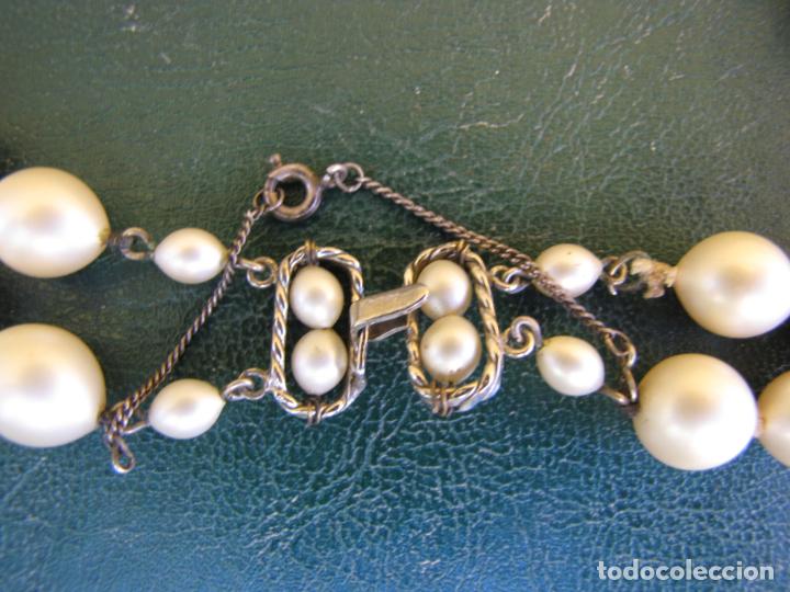 Joyeria: 19.- Collar perlas cierre plata - Foto 8