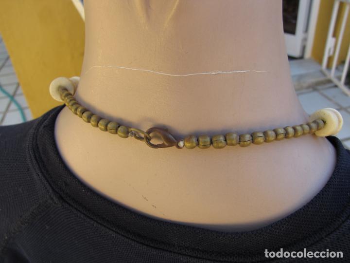 Joyeria: 19.- Collar cuentas hueso - Foto 4