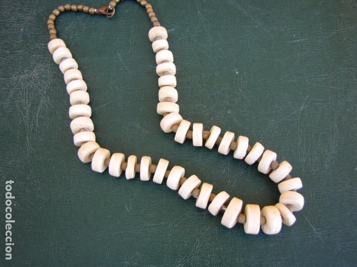 Joyeria: 19.- Collar cuentas hueso - Foto 5